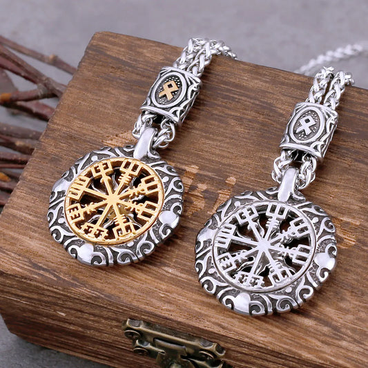 Symbolic and Spiritual™️ Original Viking Compass Necklace