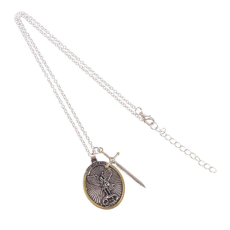 Symbolic and Spiritual™️ Saint Michael Pendant and Necklace