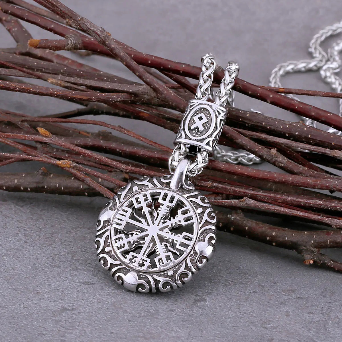 Symbolic and Spiritual™️ Original Viking Compass Necklace