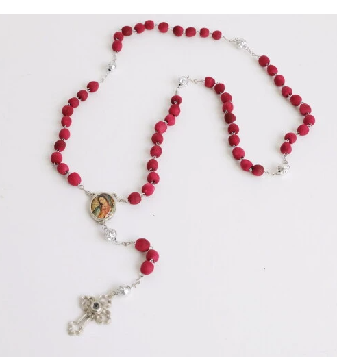 Red Rosary Beads